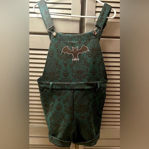Disney Haunted Mansion Shortalls (Overalls) - Picture 3 of 7
